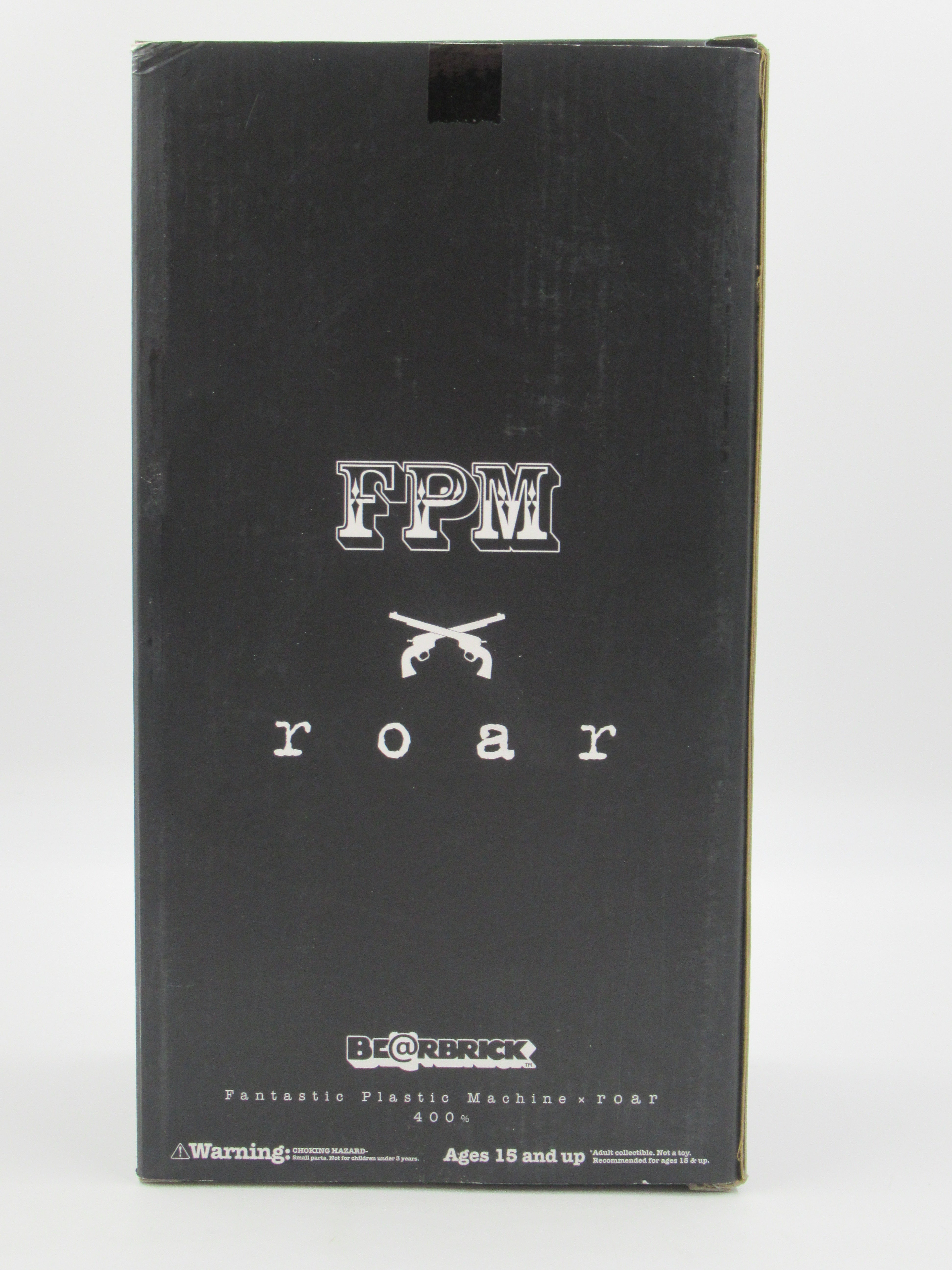 BEARBRICK FPM Roar 400% - Medicom Toy (2007) Limited Edition Be@rbrick Art Toy
